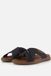 Rieker Slippers blauw H-leest Synthetisch - Maat 40