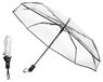 Transparent travel hood for weather protection