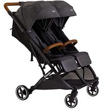 XLANDER Broer en zus kinderwagen X- Double Double Black