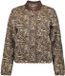 Geisha Jas Jacquard Jasje Met Vlinderdessin 65617 20 Camel/sand Dames Maat - L