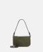 Liebeskind Berlin Crossbody Olijfgroen Leer Ritssluiting 18 x 11 x 4 cm