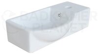 Sani Royal Bari - Ceramic Fountain - 40x22x12.5 cm - White