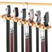 Riemhanger voor kast - riem rek kast accessoires organizer, dubbellaags ontwerp ruimtebesparend - maximaal 23 opslagcapaciteit, houten riemhouder voor ratel riem, klik riem riem