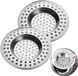 Merkloos / Sans marque Afvoerfilter - 2-pack, RVS, voor keukenwasbak, anti-verstopping