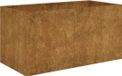 vidaXL Plantenbak 80x40x40 cm Cortenstaal