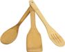 Merkloos Spatelset - 3-delig - Bamboe - 30 cm - Bruin
