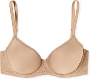 Schiesser Beugelbeha met spacer voorgevormde cups Air - Dames Beha - maple beige