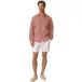 Haris Chemise en coton à manches longues et poche avant