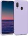 kwmobile Samsung Galaxy A20e hoesje - Back cover in lavendel