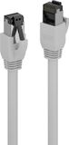 LINDY 47435 RJ45 Netwerkkabel, patchkabel CAT 8.1 S/FTP 3.00 m Grijs 1 stuk(s)