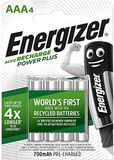 Energizer NiMH Power Plus AAA 700 mAh, 4 stuks