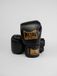 Metal Boxe Gants de boxe en cuir série thaï 12 oz Noir/Or Unisexe Automne/Hiver 2022