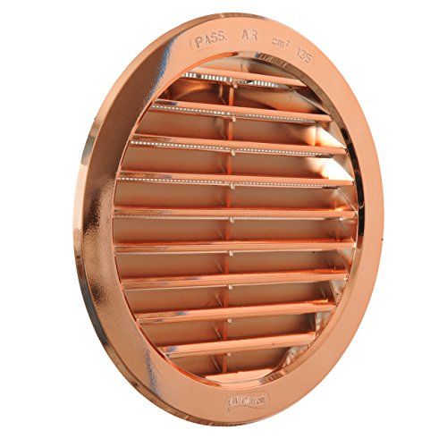 La Ventilazione T16RRAN Ronde Barbecue - Kunststof - Koper