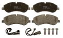 TRW GDB1967 Set van 4 remblokken voor Ford Transit Custom V362 Bestelwagen (FY, FZ) 2012 - Vooras en andere voertuigen