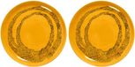 Serax Ottolenghi Feast Bord M Geel/Zwart 22 cm (2 stuks)