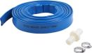 Marque non spécifiée Tuyau de vidange plat pour pompes à eau - 20 m x 25 mm - bleu
