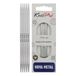 KnitPro Nova breinaalden zonder knop – breinaalden met dubbele uiteinden 12,5 cm x 2,75 mm, verpakking van 5