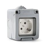 Famatel 19068 basis 19068 TTL waterdicht IP55 16 A, 250 V