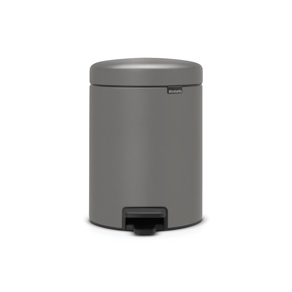 Brabantia 126284 - Vuilnisbak - 5,0 liter - Grijs