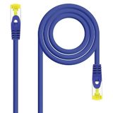 Cat.6A SFTP AWG26 LSZH netwerkkabel, 2,0 m, blauw
