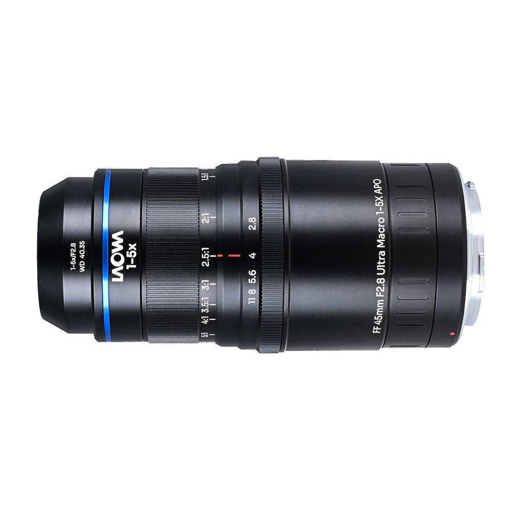 Laowa Aksen 45mm f/2.8 1-5x Ultra Macro APO Canon RF-mount objectief