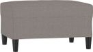 vidaXL Voetenbank 70x55x41 cm stof taupe