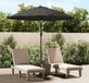 Prolenta Maison Exclusive Parasol met aluminium mast, 250 cm, antraciet