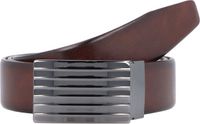 Vanzetti Leren Riem 35mm Leather Belt W110 Dark Brown Bruine
