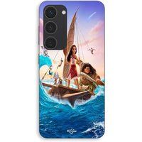 Maniacase Coque Pour Samsung Galaxy S23 Vaiana 2 equipage Disney Anime