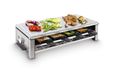 FRITEL Stone Raclette Grill SG 5190 - Steengrill Met Raclette Functie - 1500 W + Incl. 8 Raclettepannetjes