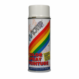 Motip Spray 400ml Hoogglans Cremewit RAL 9001