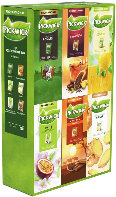 Pickwick Thee Pickwick Combibox 6x25 Zakjes
