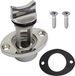 Merkloos Bilge Drain Plug - 316 Roestvrij Staal - 25mm Bung - 50x38x50mm Flens - 5mm Schroefgat - Geschikt voor Marine - Afvoerkraan