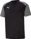 Puma Teampacer Shirt Korte Mouw Heren - Zwart / Grijs
