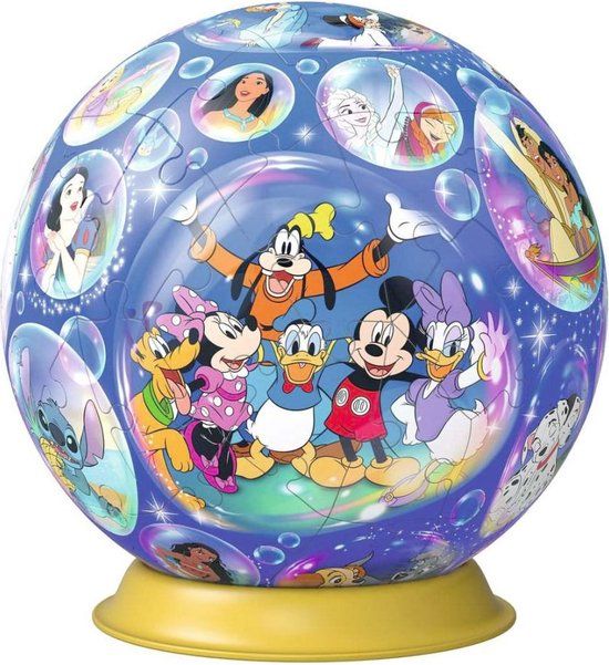 Ravensburger 3D Puzzle - Ball Characters (72 pieces) - Disney - Multicolour