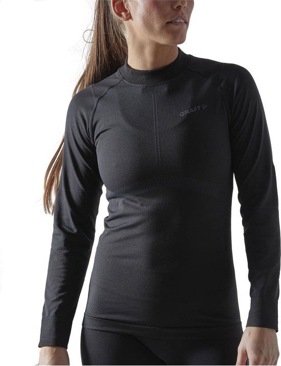Craft Active Intensity CN LS Thermoshirt Dames - Zwart - Maat M