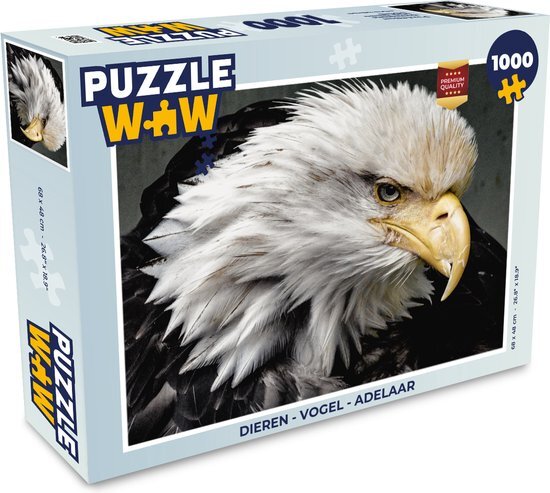 MuchoWow Puzzel Dieren - Vogel - Adelaar - Legpuzzel - Puzzel 1000 stukjes volwassenen