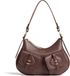 Coccinelle Mavery Schoudertas Leder 29 cm - Dames - berry