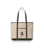 Polo Ralph Lauren Shopper ecru / donkergroen
