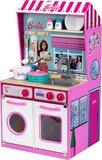 Klein Toys Barbie 2-in-1 Houten Kinderkeuken & Poppenhuis - 45x40x85 cm - Multicolor
