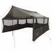 vidaXL Familietent Bruin/Grijs 450 x 400 x 265 cm Polyester en Staal
