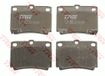 TRW Plaquettes de frein Arrière GDB3239 pour Mitsubishi Pajero Sport
