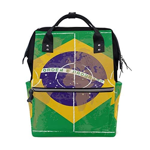 MONTOJ Retro Stadium Canvas Rugzak Reiscampus Rugzak