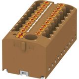 Phoenix Contact 3273384 Bloc de distribution 56 mm Ressort de serrage Brun 8 pièce(s)