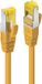 LINDY 47666 RJ45 S/FTP 7.50 m Geel