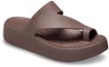 Crocs Getaway Platform Toe Loop Slippers Bruin EU 42-43 Femme