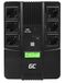 Green Cell RTII On-Line Rack UPS 600 VA 360 W, Zuivere Sinusgolf, LCD