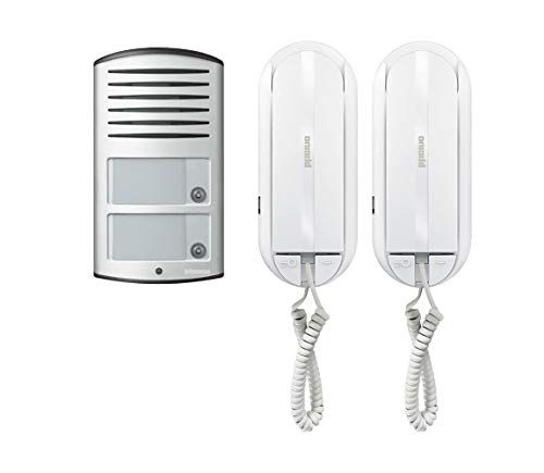 BTicino Linea 2000 tweeweg audio deuringang kit met Sprint L2 handsets