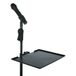 Gator Frameworks Microfoonstatief Klembaar legbord 15" x 11" Oppervlakte met 10 Pond Gewichtscapaciteit, Zwart, 11" x 15" (GFW-SHELF1115)