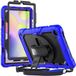 Selected by GSMpunt.nl Samsung Galaxy Tab S6 Lite Hoes met ingebouwde Screenprotector, Handriem en Schouderriem - Blauw